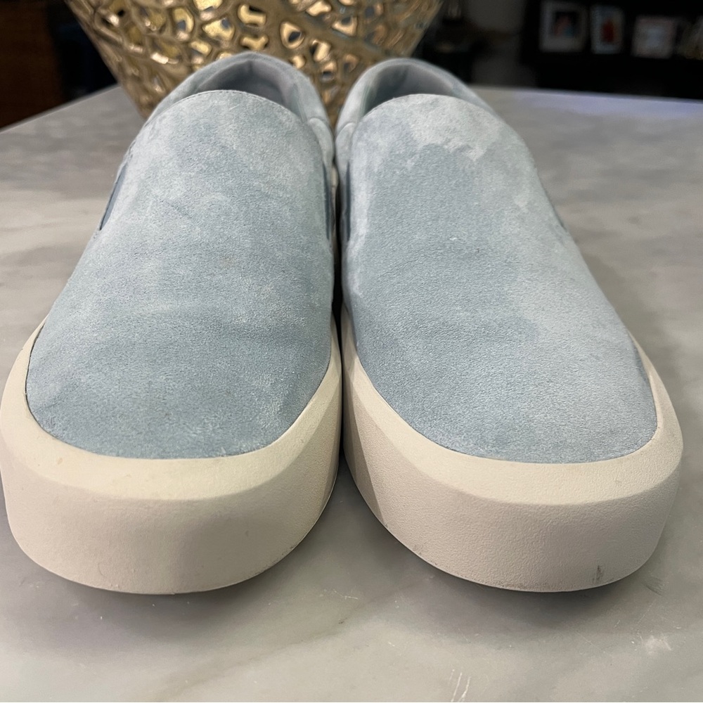 Vince Ginelle Pale Turquoise Slip-On Sneakers Size 9.5 - Picture 8 of 8